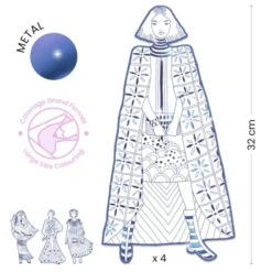 Fargeleggingsegg - Global modus, 4 stk.