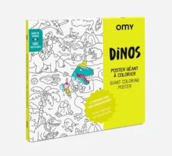 Fargeleggingsplakat - Dinosaurer