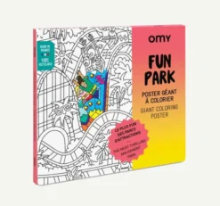 Fargeleggingsplakat - Fornøyelsespark