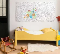 Fargeleggingsplakat XXL - Fantasiverden
