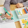 Fargeleggingssett - Zoologisk hage