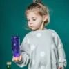 Fascinasjonsflaske - Lilla glitter