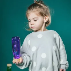Fascinasjonsflaske - Lilla glitter