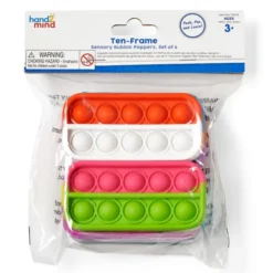 Fidget Poppers - Tell til 10 (sett med 6 stk)