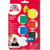 FIMO leire 42 gr. - Basisfarger, 6 stk