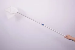 Fiskenett med teleskopstang i aluminium