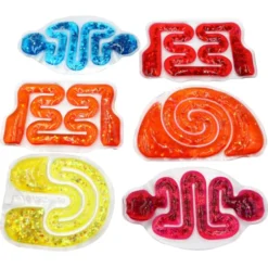 Flowrør med glitter, 12 stk.