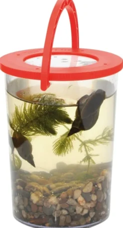 Forstørrelsesglass med håndtak, Ø 9,5 cm.