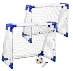 Fotballmål Junior 2 stk. - 110 x 90 x 60 cm.