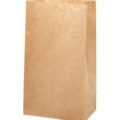 Gavepose 15x27 cm. - Brun, 100 stk.