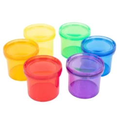 Gjennomsiktige insektsglass 6 stk