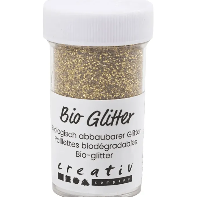 Glitter – Gull, 1 stk.