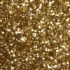 Glitter – Gull, 1 stk.