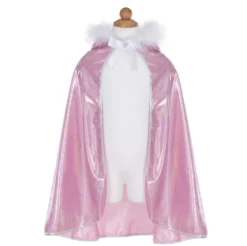 Glitterkappe med pelskant, str. 4-7 år