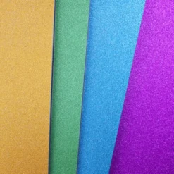 Glitterpapir A4 - 10 ark