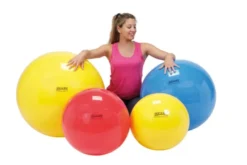 Gymnastikkball 75 cm gul