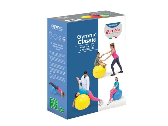 Gymnastikkball 75 cm gul