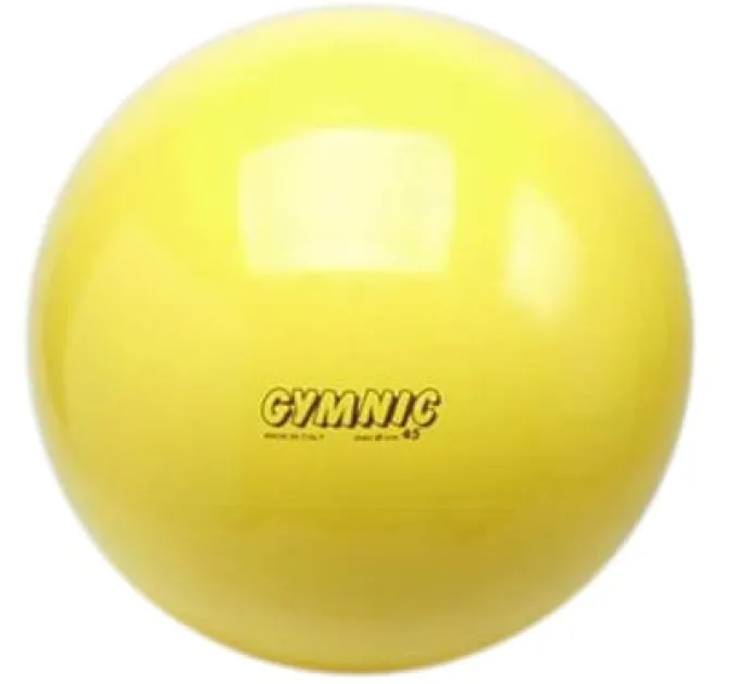 Gymnastikkball 45cm gul