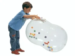 Gymnastikkball Rulle 55cm transparant