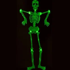 Halloween-oppheng - Skjelett (selvlysende), 90 cm