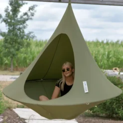 Hengehule Ø180 cm - Khaki