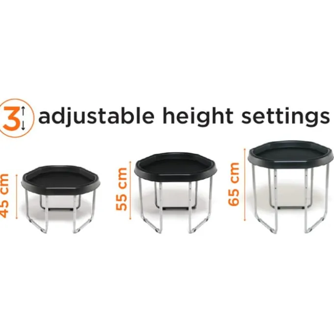 Hexacle® lekebord inkl. stativ – Lite – Svart
