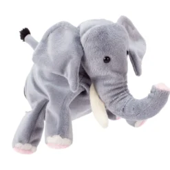 Hånddukke 29 cm – Elefant
