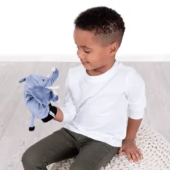 Hånddukke 29 cm – Elefant