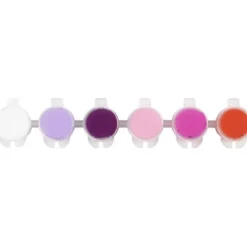 Hobbymaling - Lilla/rosa, 6 x 5 ml