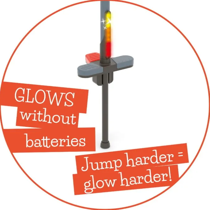 Hoppestokk GLOW (vekt opptil 70 kg)