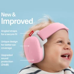 Hørevern Muffy Baby 1-4 år - Rosa