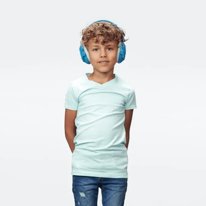 Hørselsvern Muffy Kids 5-12 år - Blå