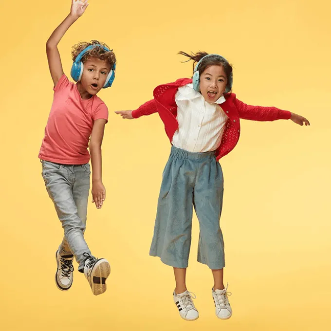 Hørselsvern Muffy Kids 5-12 år - Blå