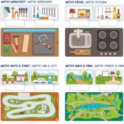4-i-1 multilekebord