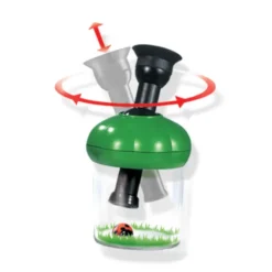Insektsglass inkl. mikroskop og pinsett