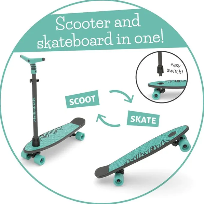2-i-1 SkatieSkootie - Mint