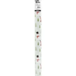 Juleinnpakningspapir 50 cm x 5 m - Julevenner