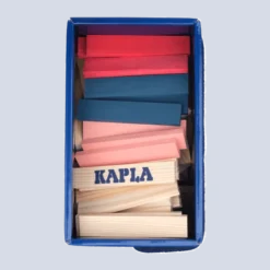 KAPLA klosser - Blå/Rød/Rosa, 120 stk