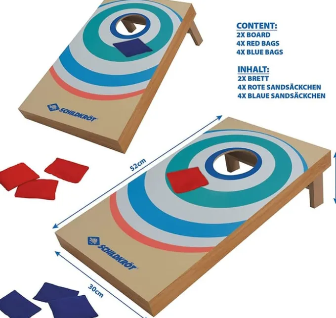 Kastespill m. erteposer - Cornhole