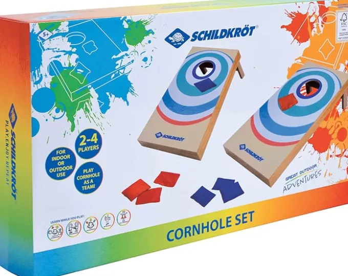 Kastespill m. erteposer - Cornhole