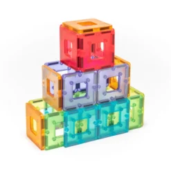 KinderMag Polydron | Gjennomsiktig | 96 stk.