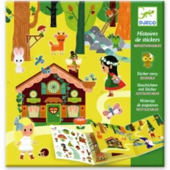Klistremerkebok - Den Magiske Skogen