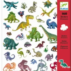 Klistremerker - Dinosaurer, 160 stk.