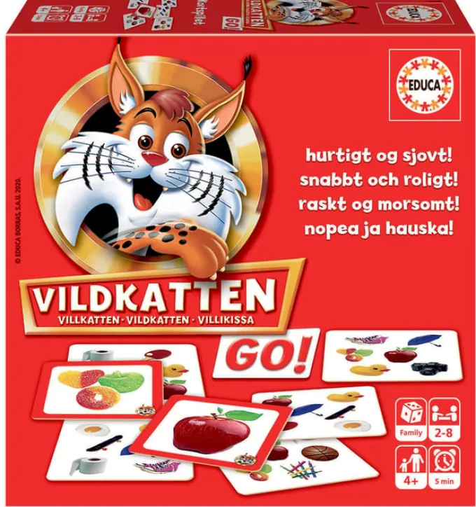 Kortspill - Vildkatten GO!
