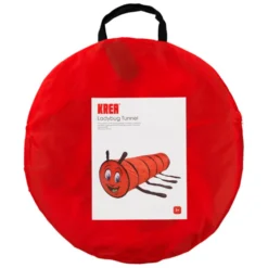 Krabbetunnel marihøne Ø45 cm - L: 170 cm