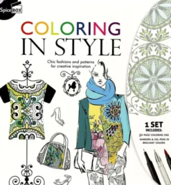 Kreativitetssett - Coloring in Style