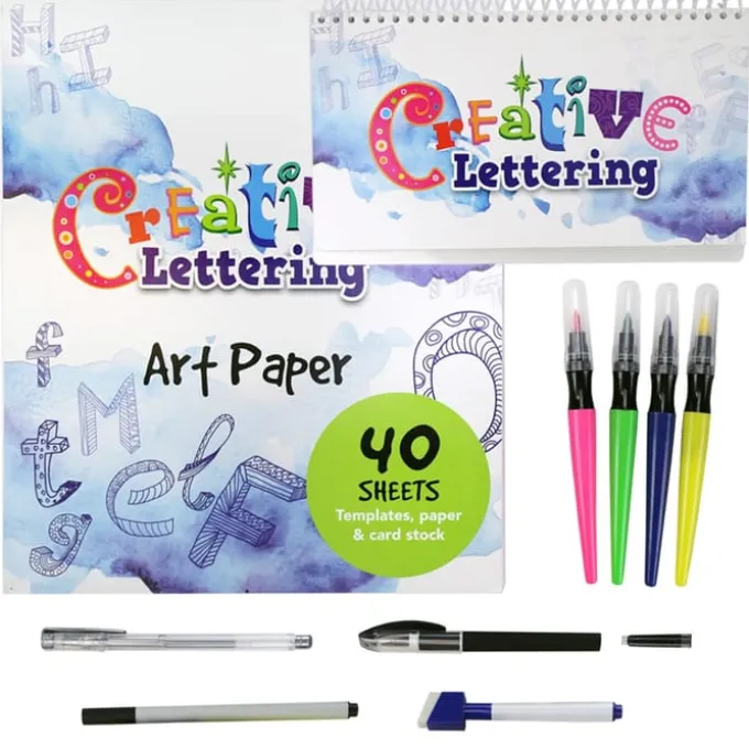 Kreativitetssett - Creative Lettering