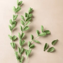 Krepp-papir m. stretch - Natur, 8 ark