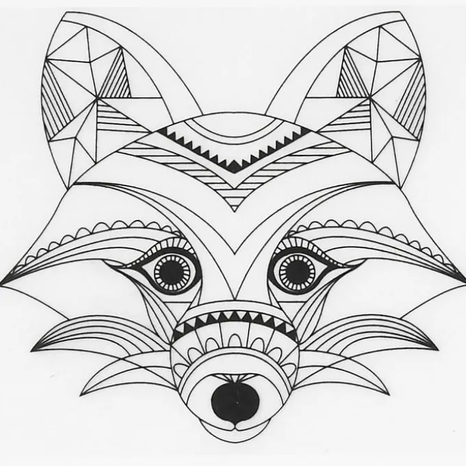 Krympeplast m. motiver - Ville dyr, 4 ark