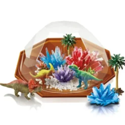 Krystalldyrking - Dinosaurterrarium